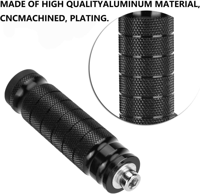 JXPANG Universal 8mm Foot Pegs CNC Aluminum Install Bolts Motorcycle Rearsets Footrest Footpegs Compatible With YAMAHA Honda Suzuki Kawasaki Ducati Aprilia - Image 3